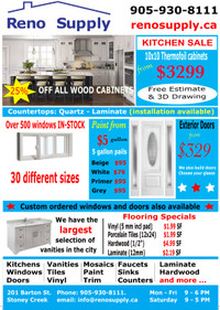 KItchen cabinets 10x10 from $3299
