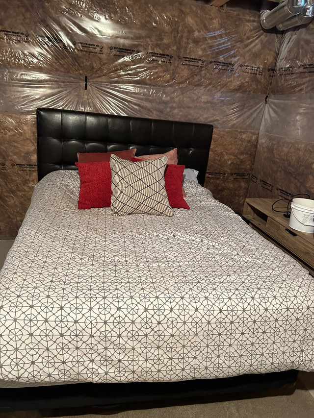 Queen Bed Package! Mattress, Frame, BoxSpring, Headboard | Beds & Mattresses  | Mississauga / Peel Region | Kijiji