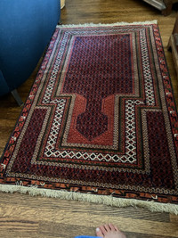 Vintage Hand Made Persian Prayer Rug