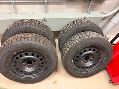 Rims used 1.5 seasons 2 tires used for half a season 2 tires used for 2 seasons Manufacture dates, t...