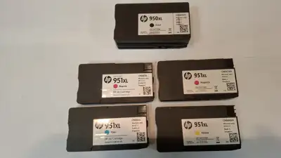 OEM Genuine HP Printer Ink plus Multiple cartridges, 950XL & 951, View more