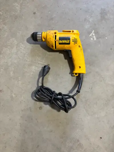 DeWalt 1/2” drill, View more