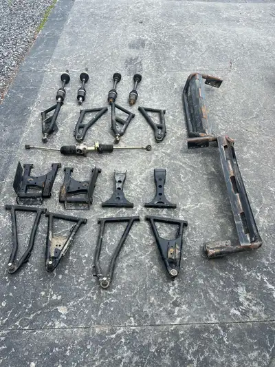 Parts for 2012 Polaris rzr 800 non S. everything is in really good shape except the rocker guards. T...