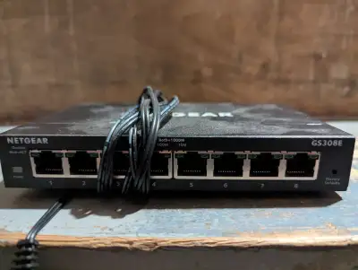 Netgear Managed 8 Port Switch, View more