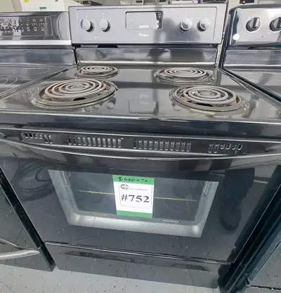 whirlpool Stove 30'' stainless steel, View more