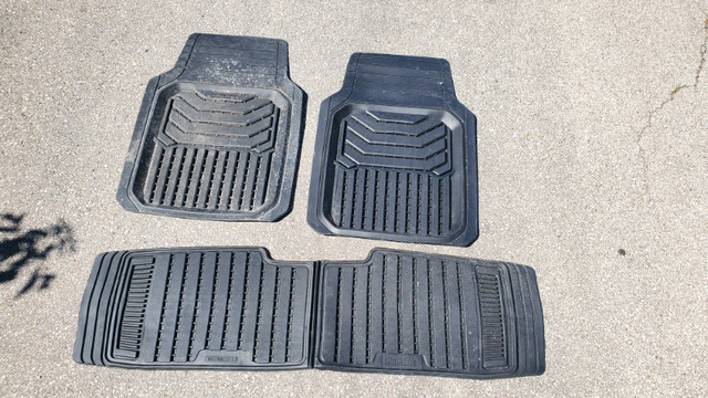 Universal rubber weather guard floor mats liners. in Other Parts & Accessories in Hamilton - Image 2