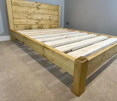 SOLID WOOD QUEEN BEDS  IN YOUR CHOICE OF COLOUR  !  SAVE   $ 100, View more