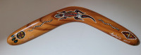 Australian Hand Crafted & Hand Painted Original Wooden Boomerang