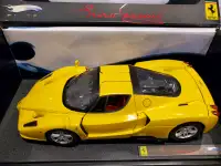 1:18 Diecast Hot Wheels Elite Ferrari Enzo Yellow
