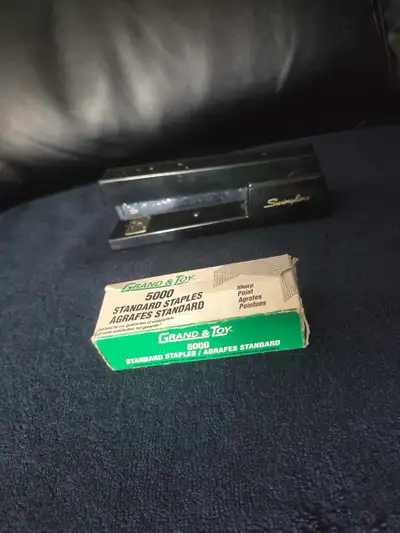 Heavy Duty Office Stapler & Box of Staples for Sale, View more