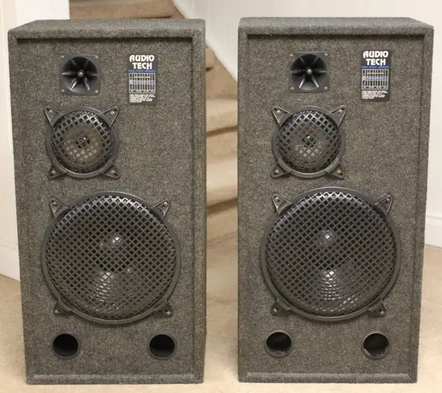 Very Big 3-Way Speakers - Audio Tech Pro Poly Series in Speakers in St. Catharines - Image 2