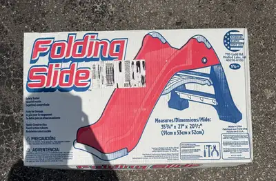 American Plastic Toys Folding Slide, View more