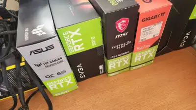 Selling 30 series Nvidia GPU All GPU comes with box and still in wrap. New, never used open box Sell...