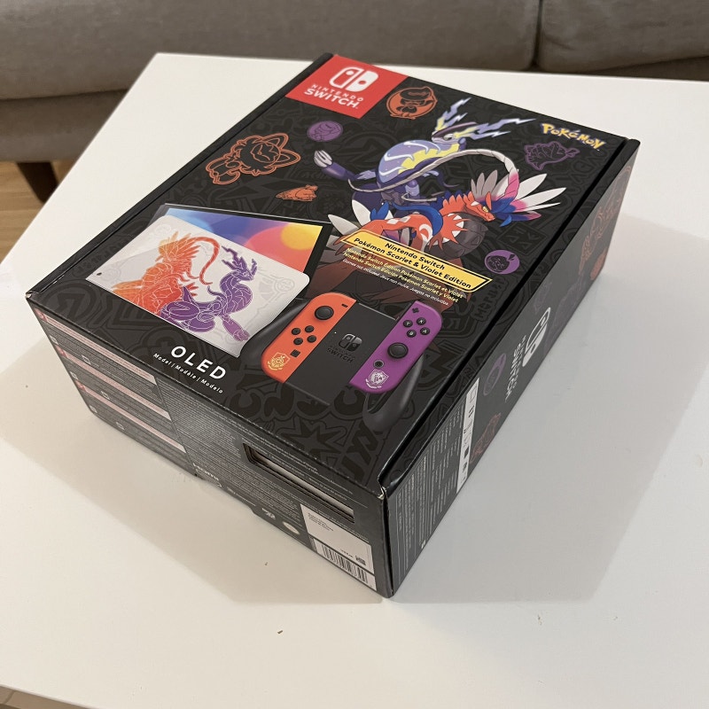 Console Nintendo Switch oled Pokémon Scarlet Violet La Nintendo