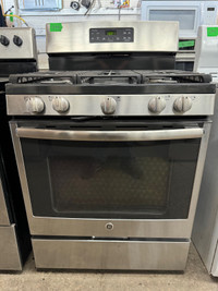  GE stainless steel five burner gas stove