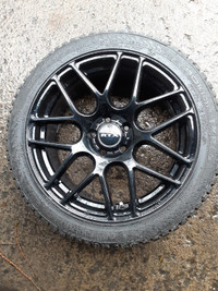 4 roues Audi 18" RTX + Nokian Akkapeliitta⁹ 225/45 R18