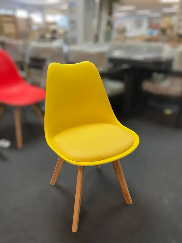 Fast food restaurant Beech wood legs dining chair,  9 colors  in Chairs & Recliners in Markham / York Region - Image 7