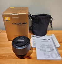 Nikon AF-S Nikkor 50mm f/1.8G Lens