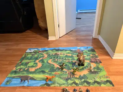Tapis de jeu , dinosaures Parc Jurassique et plus…, View more