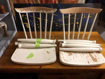 Vintage Stick-back Chairs, View more