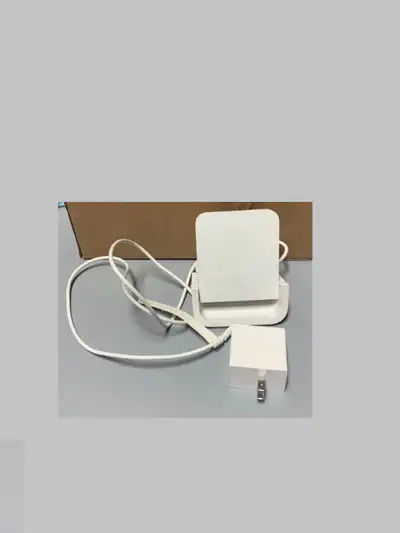 IPHONE POWERED WIRELESS CHARGING STAND -USED-WHITE, View more