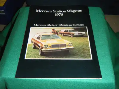 Ford Mercury Station Wagon 1976 Marquis, Meteor, Montego, Bobcat shipping available at your cost any...