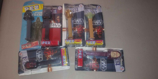 6 Star Wars Pez Dispensers, in Penticton in Arts & Collectibles in Penticton