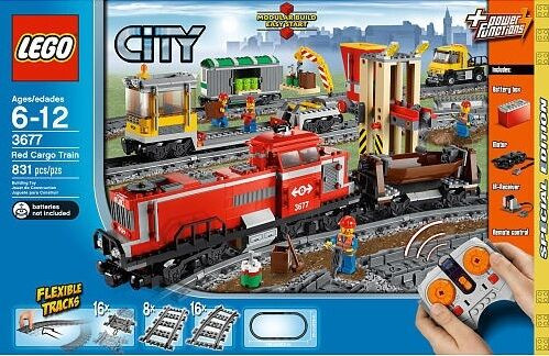 LEGO 3677 Trains RC Red Cargo Train! NEW SEALED FIRM retired | Toys & Games  | Mississauga / Peel Region | Kijiji