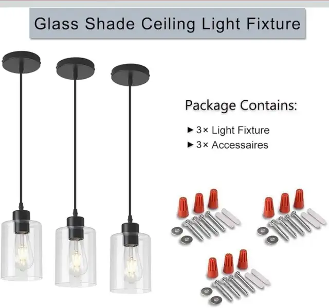 Pendant Lights in Indoor Lighting & Fans in Mississauga / Peel Region - Image 4