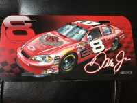 Dale Earnhardt Jr # 8  Nascar Car Design Plastic License Plate