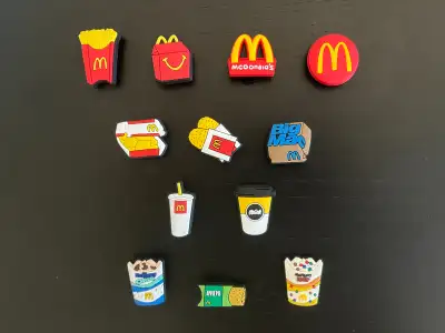 McDonald's Croc Charms / Jibbitz, View more
