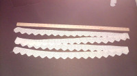 Italian vintage unused lace trim - bedroom linen set  BONUS - 21