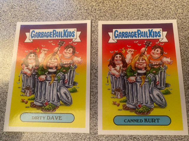 Garbage Pail Kids NIRVANA dans Art et objets de collection  à Ville de Montréal