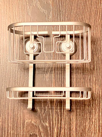 Rust-Resistant Mountable Shower Caddy