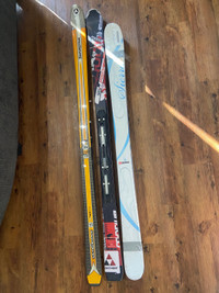 3 Brand new Pairs of Skis - Unused 