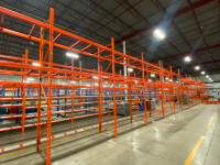 New and used pallet rack in stock ready for quick ship. RediRack