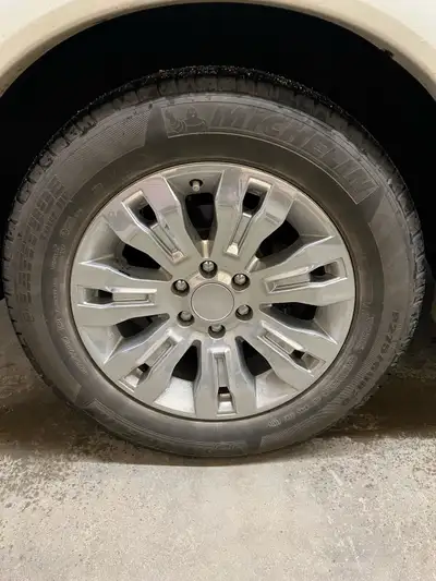 Have a set of rims for sale. Nissan oem rims with tpms sensors. They will fit the armada or a qx80....