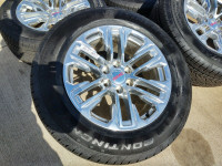 A133. 2024 GMC Yukon Denali OEM rims and all season tires