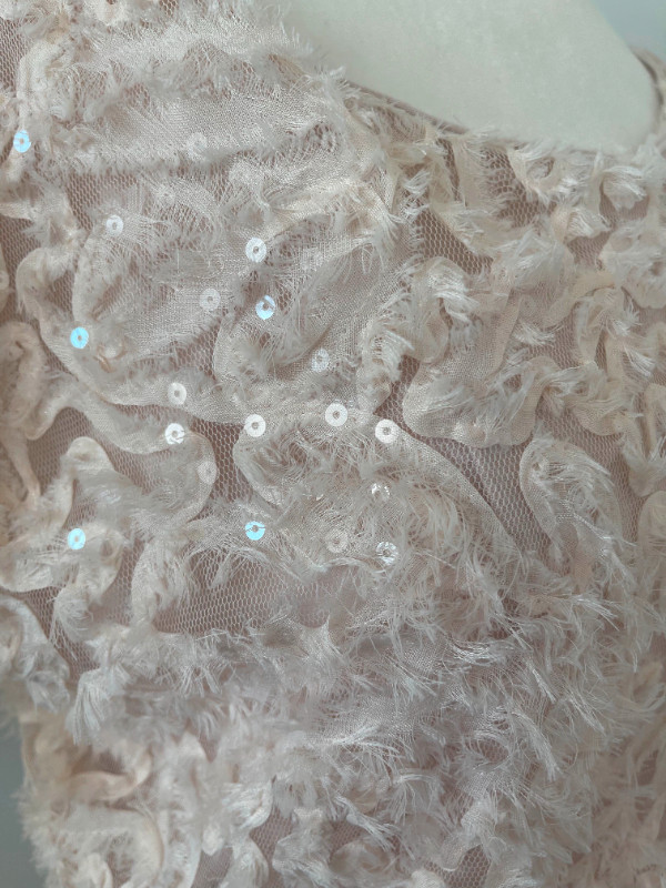 Beautiful shimmer/sparkle party dress with sequins. Blush colour in Women's - Dresses & Skirts in Bedford - Image 3