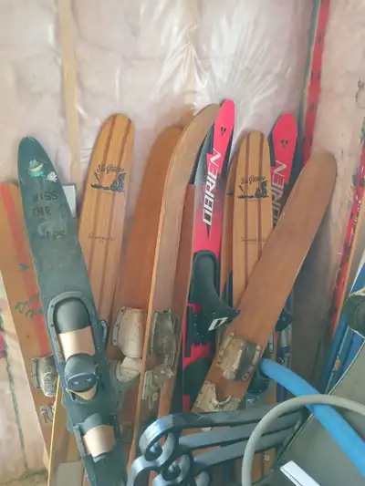 Antique water skis, View more