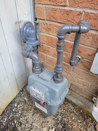 AC, Furnace, Gas Piping for BBQ and Stove
