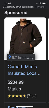 Carhartt jacket with hood