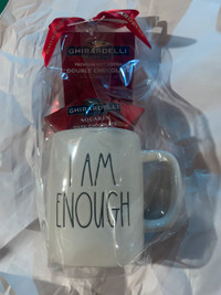 Rae Dunn I am enough mug gift set 