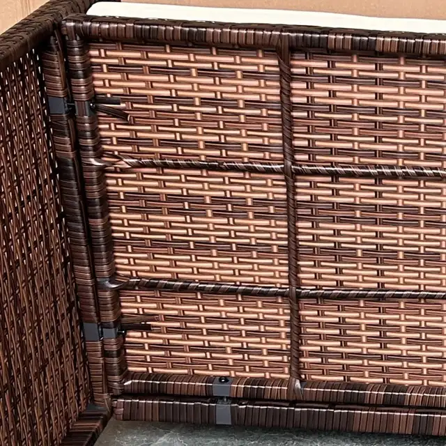  3 Pieces PE Rattan Patio Furniture with Cushions, Outdoor Wicke in Patio & Garden Furniture in Markham / York Region - Image 9