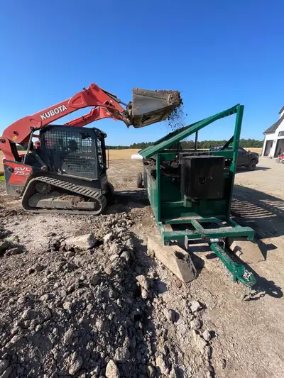  4’ x 10’ Towable Topsoil Screener – Honda Pow, View more