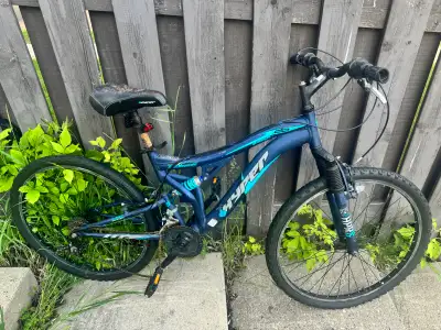  Hyper blue mountain bike, View more