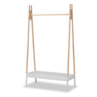 Garment rack/freestanding wooden clothing rack