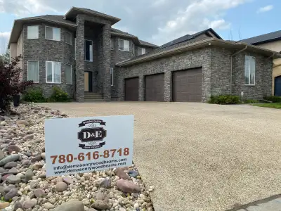 D&E Stone masonry specialize in stones , bricks and blocks., View more