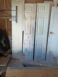 Antique and new doors