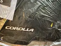 Toyota corolla new floor mat set fits 2019 and newer, paid $80